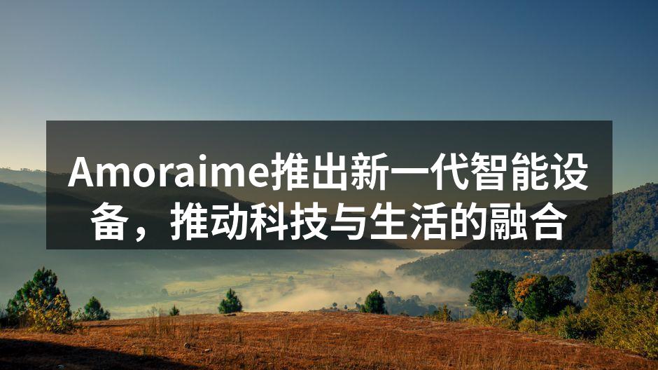 Amoraime Smart Hub设备全景图
